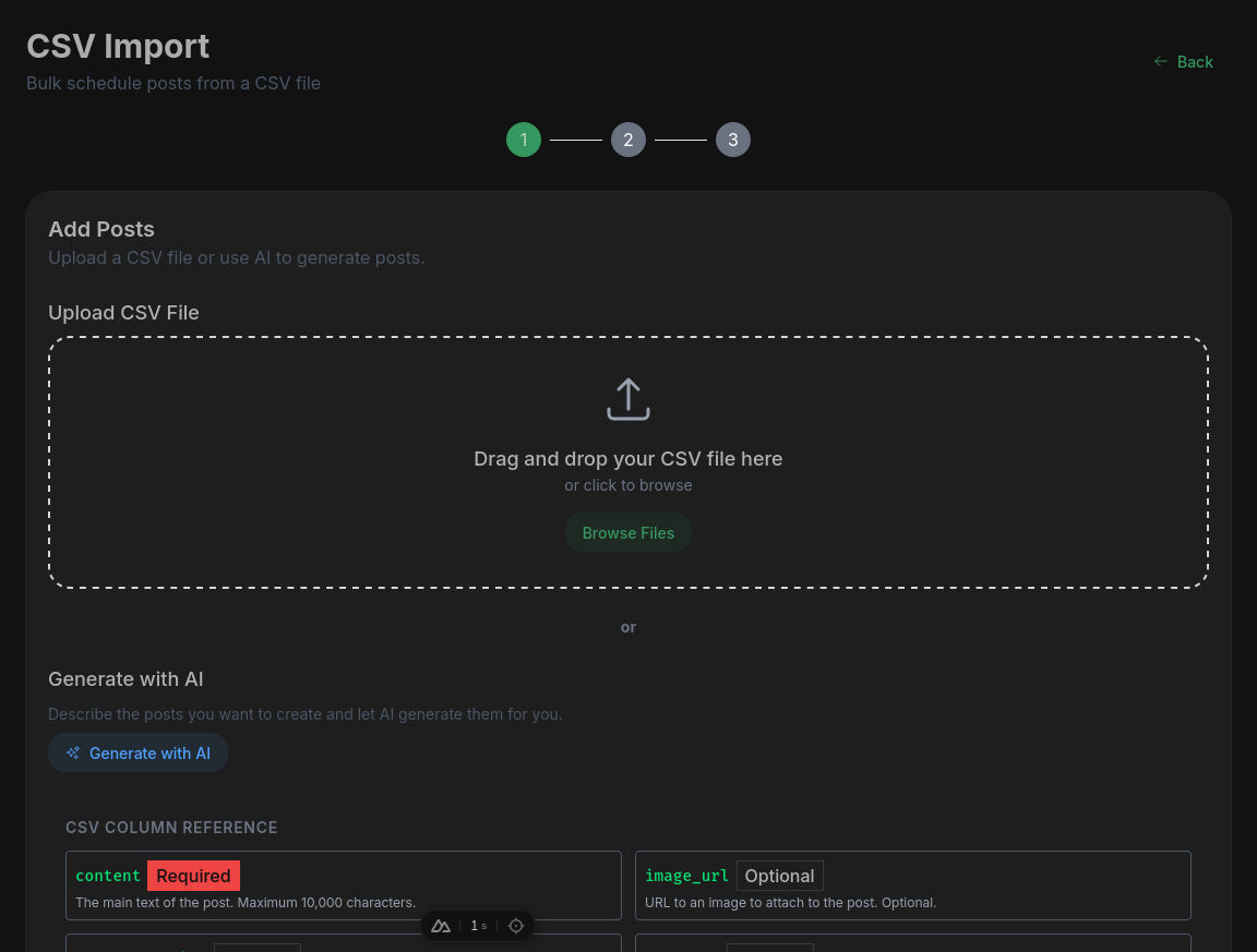 Bulk Import or Create
