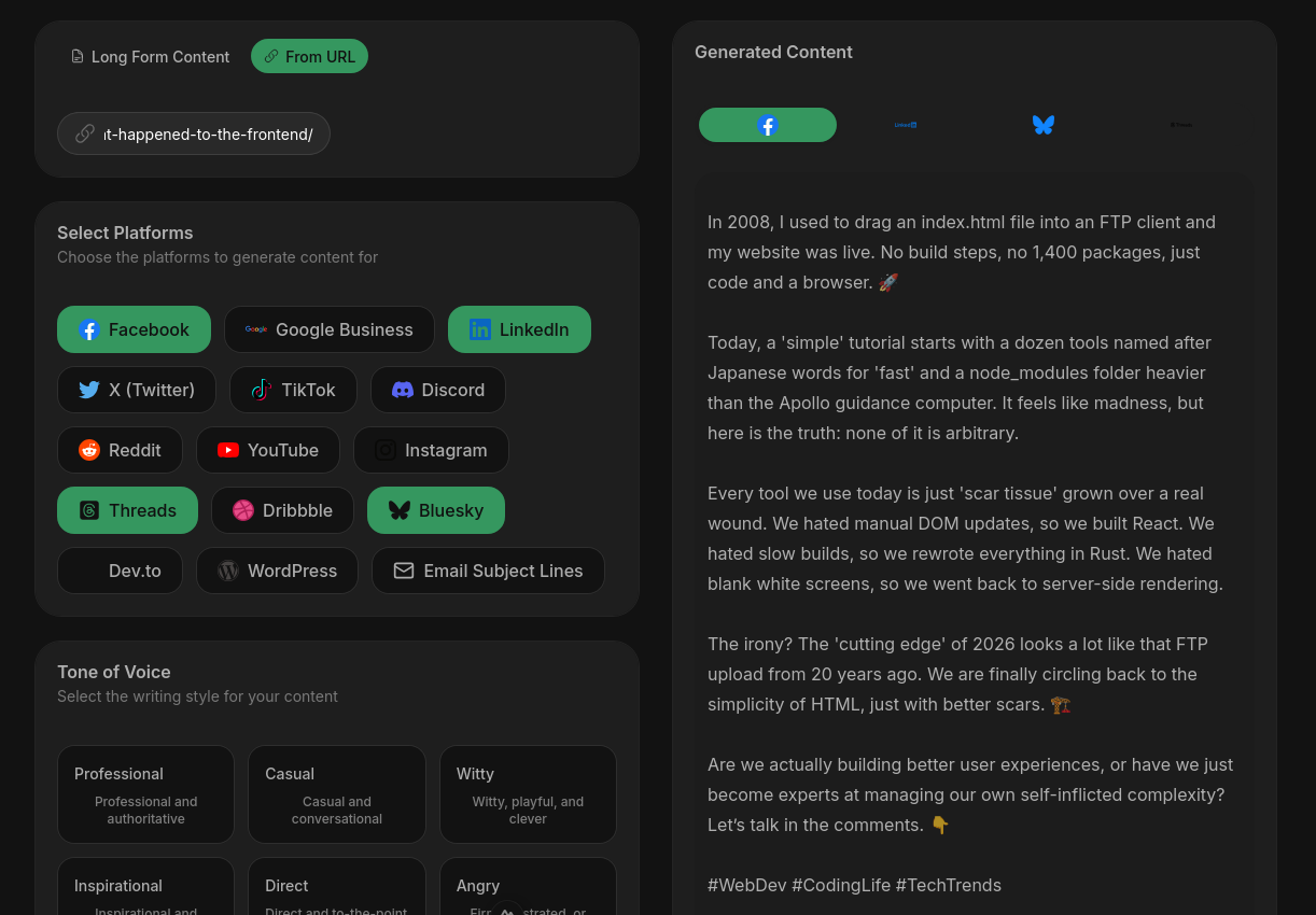 AI Content Repurpose