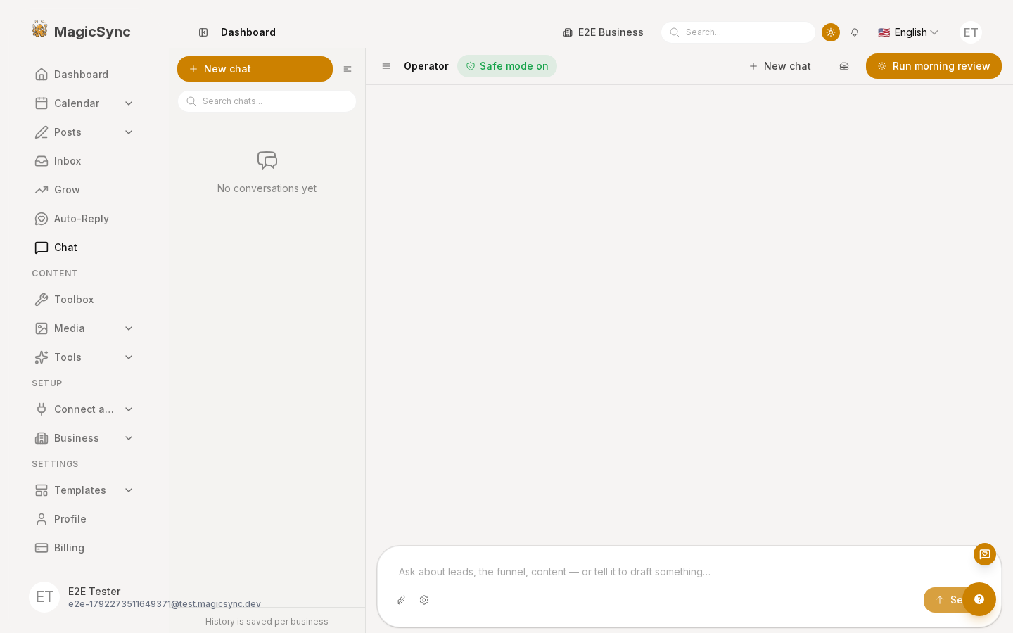 app-chat desktop